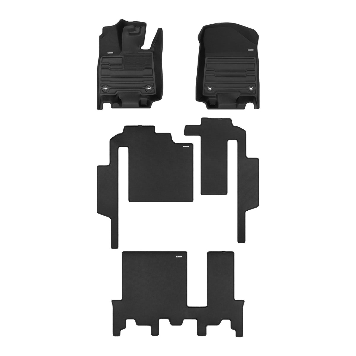 TuxMat Floor Mats (1st, 2nd & 3rd Rows) | Toyota Sienna (2021-2024)