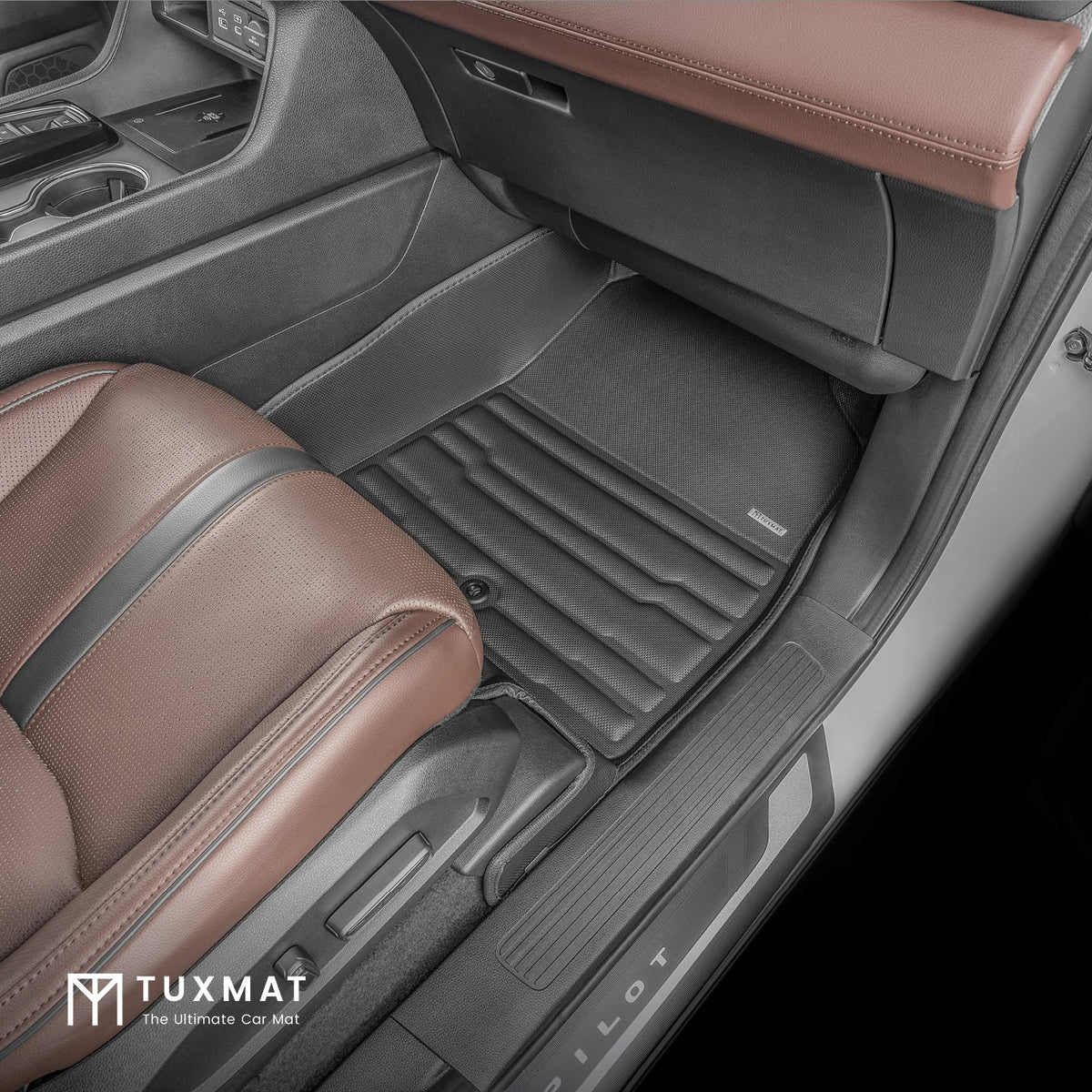 Tapis de sol TuxMat (1re, 2e et 3e rangées) | Honda Pilot (2016-2022)