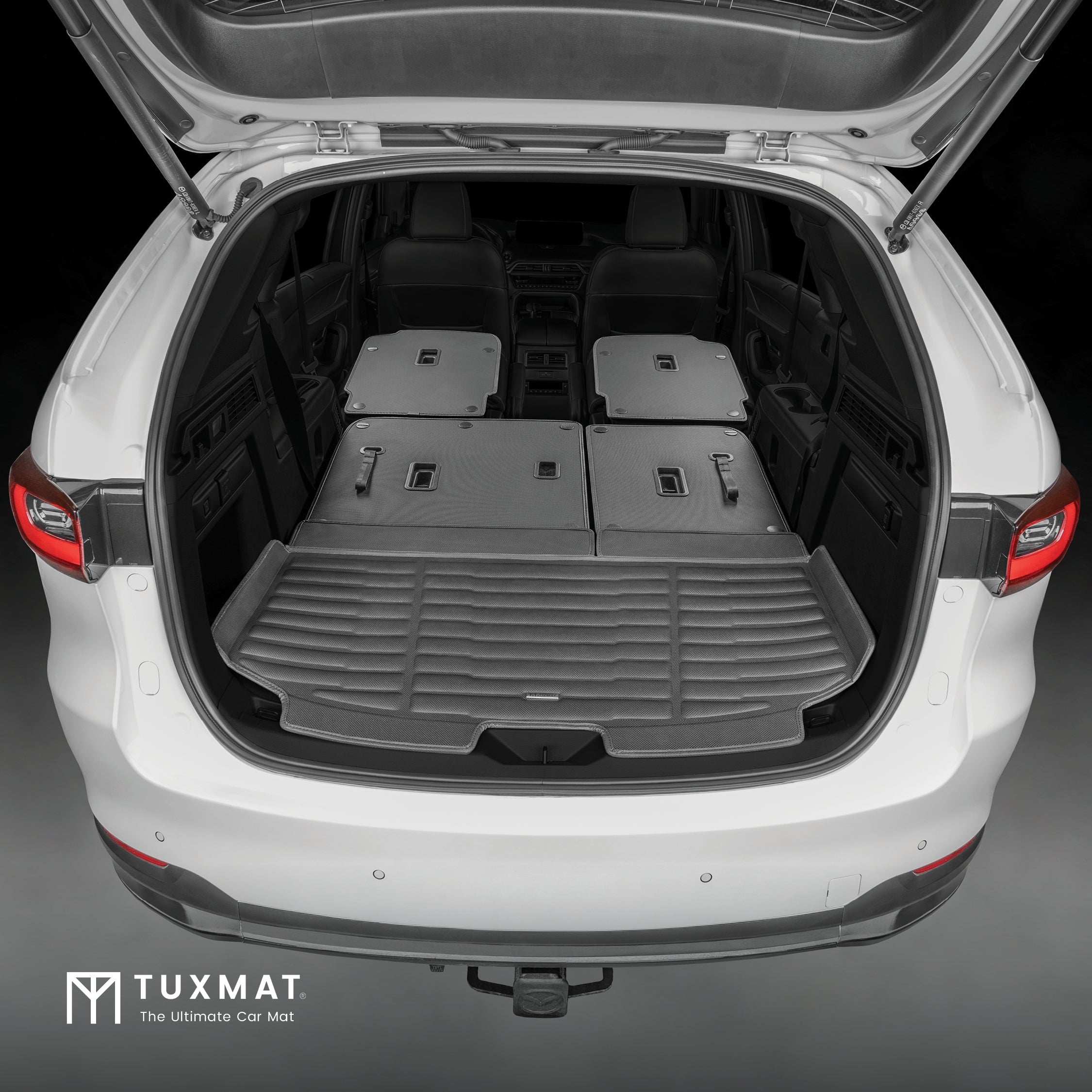 まる  ྀི Full-Coverage Mats for 2024-2026 Mazda CX-90 7-Seater Gas – TuxMat.ca
