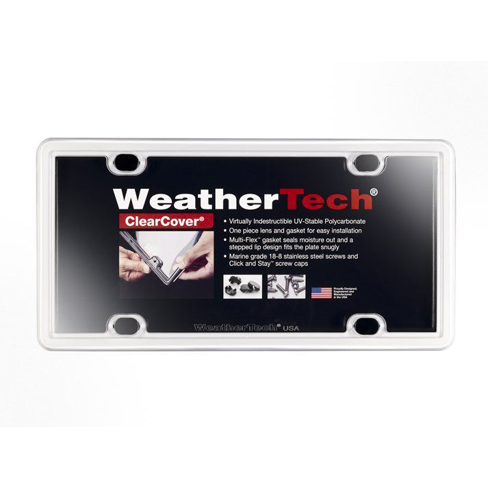 WeatherTech ClearCover License Plate Frame & Cover