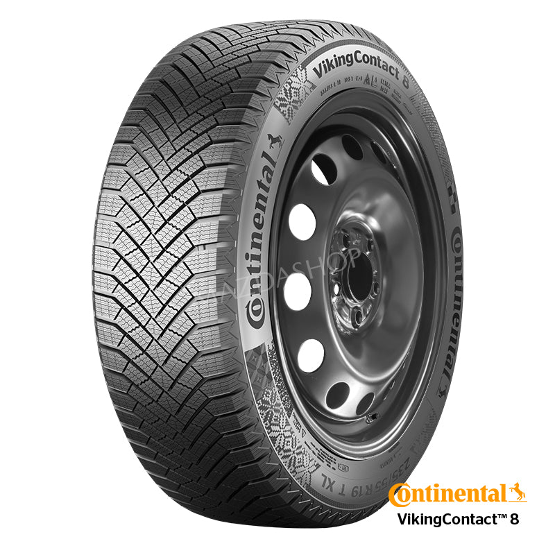 Continental VikingContact 8 tire on a white background