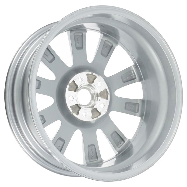 Mazda3 OEM Alloy Wheel, Design 169A [Light Grey, High-Lustre (Bright/Brilliant Silver Finish)] — 18" | Mazda3 Sedan (2020-2024)