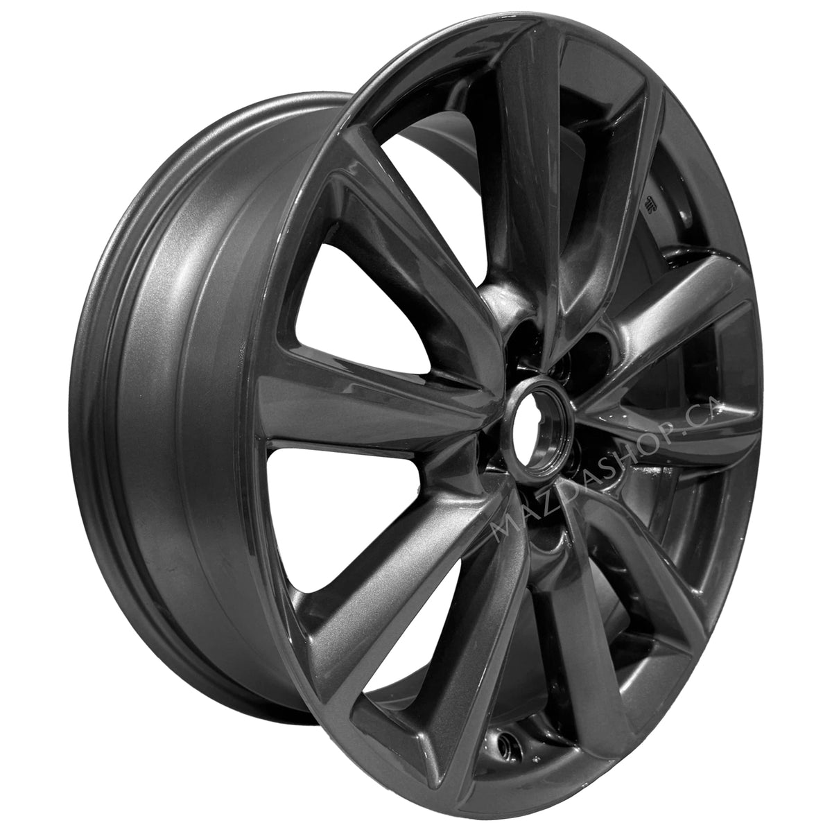 Mazda3 OEM Alloy Wheel, Design 168A (Dark Grey Metallic) — 18&quot; | Mazda3 Hatchback (2019-2025)