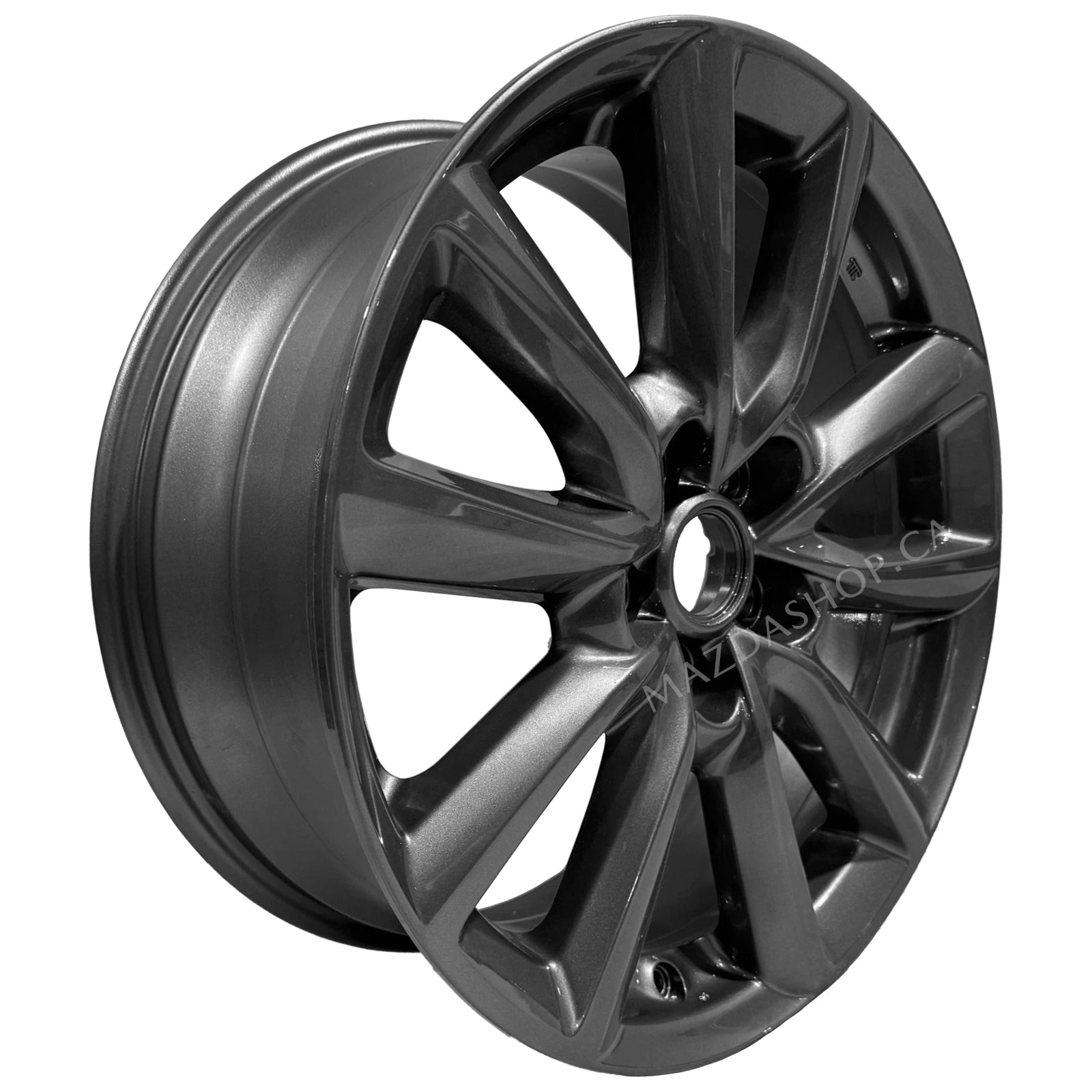 Mazda3 OEM Alloy Wheel, Design 168A (Dark Grey Metallic) — 18" | Mazda3 Hatchback (2019-2025)
