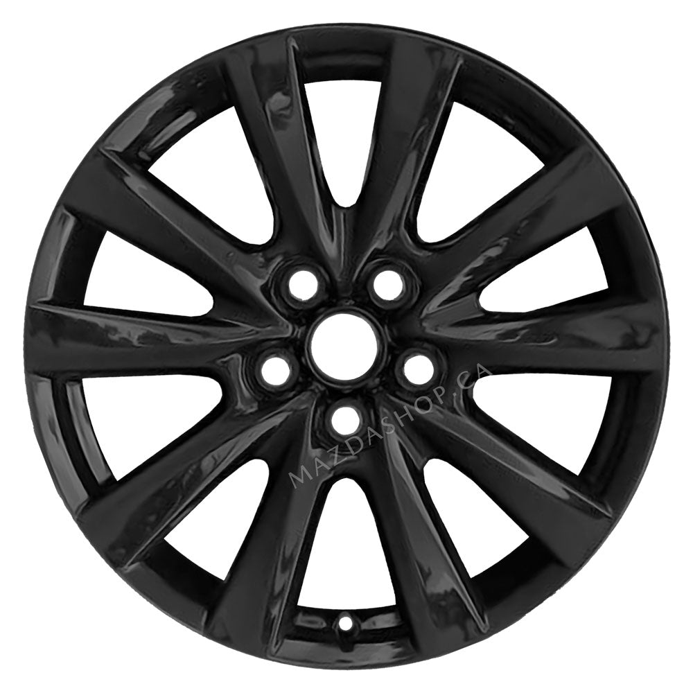 Mazda3 OEM Alloy Wheel, Design 169B (Black Metallic) — 18&quot; | Mazda3 Sedan (2019-2024)