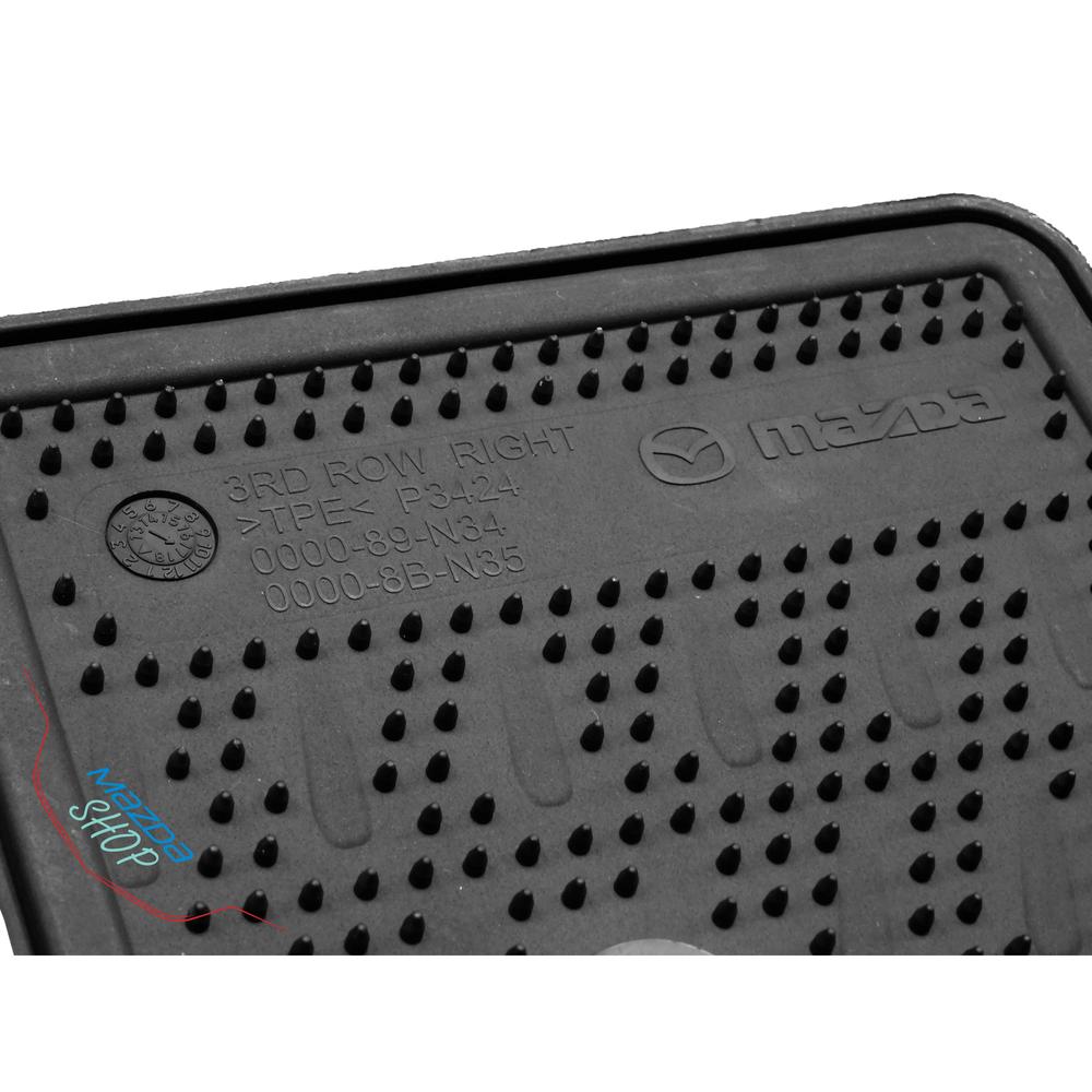 All-Weather Floor Mats (1st, 2nd & 3rd Rows) | Mazda CX-9 (2016-2018)