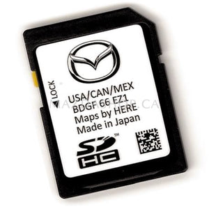 Satellite Navigation SD Card | Mazda MX-30 (2022-2024)