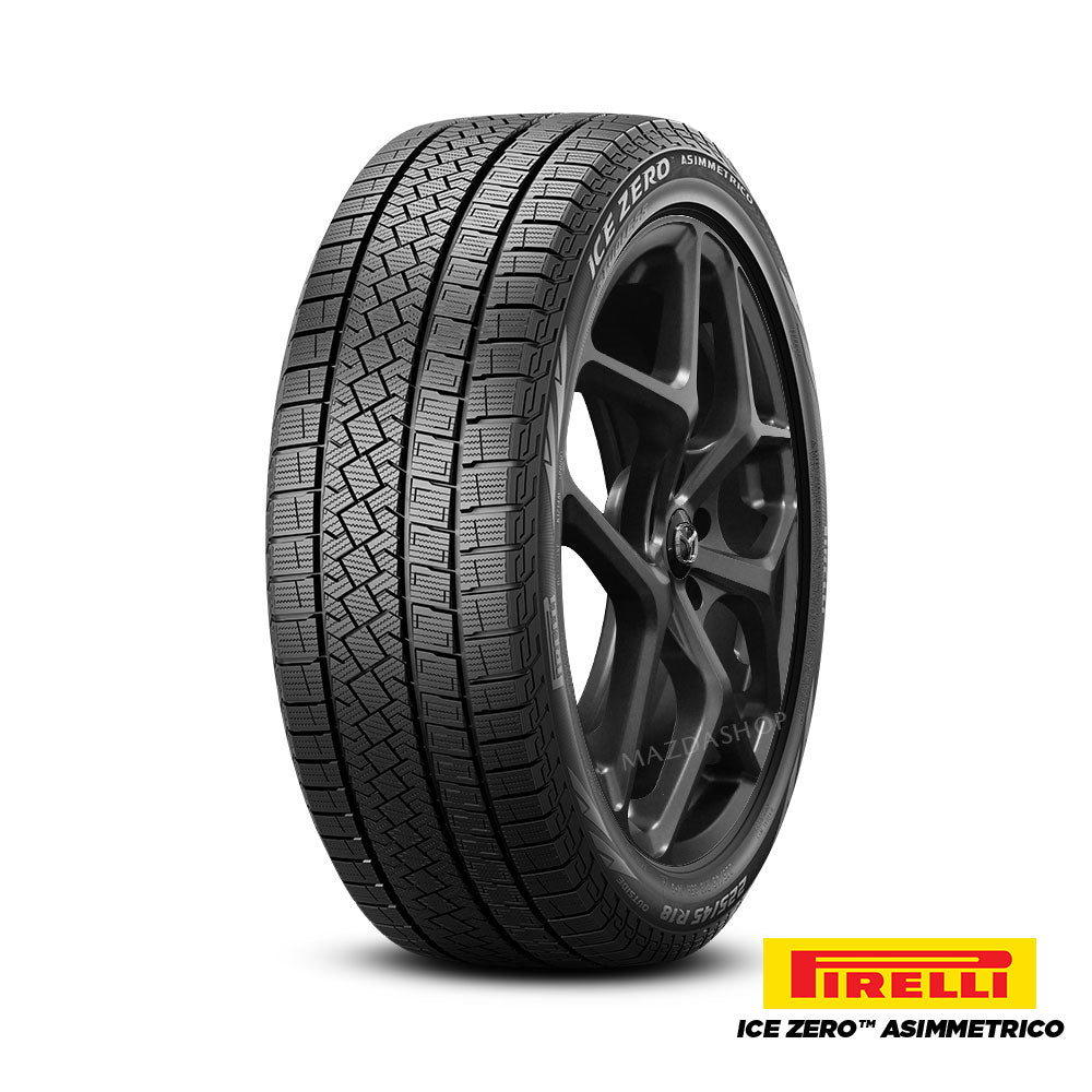 18 Inch M012 (Matte Gunmetal) Pirelli Ice Zero Asimmetrico Tire