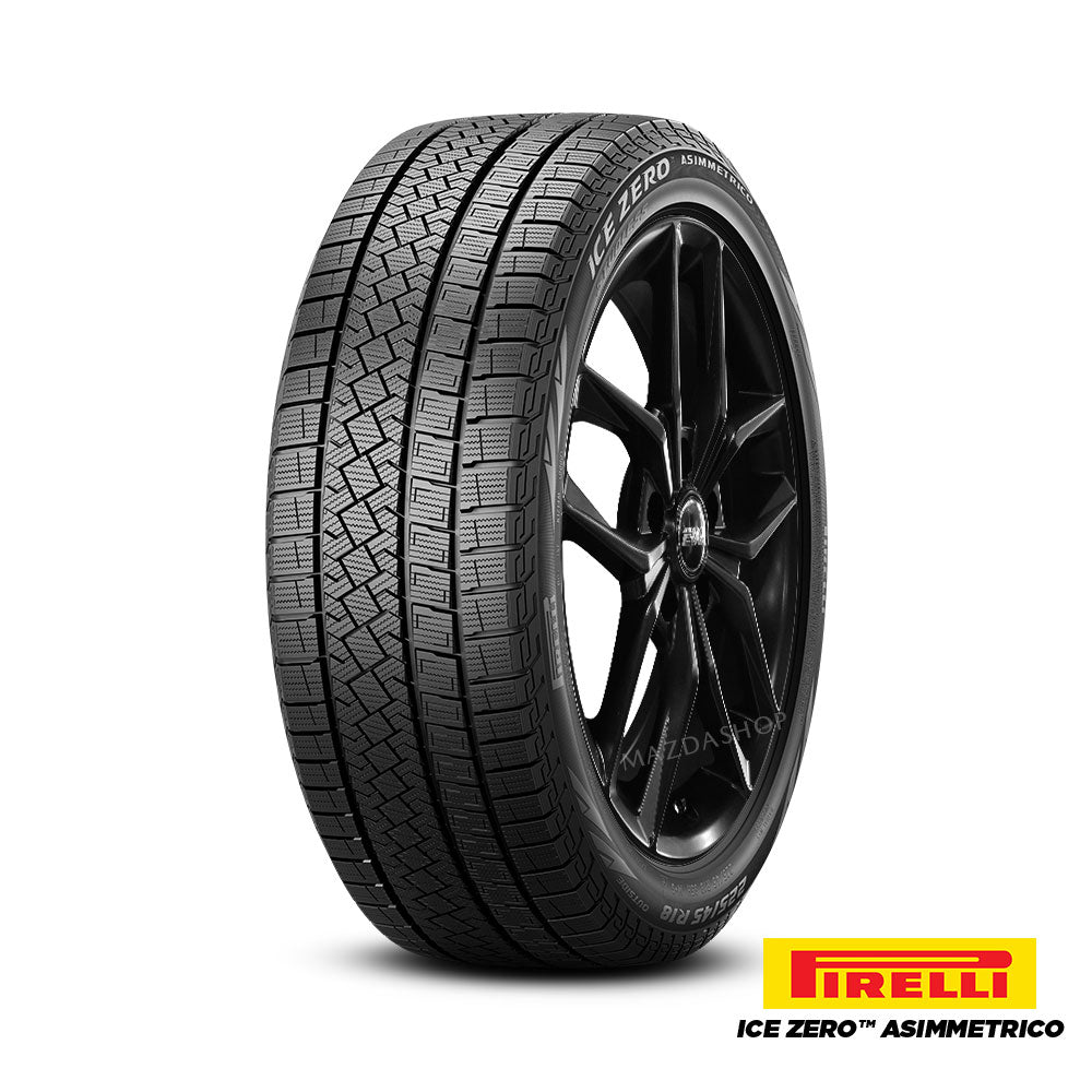 17 Inch OE+ EVO (Matte Black) Pirelli Ice Zero Asimmetrico Tire