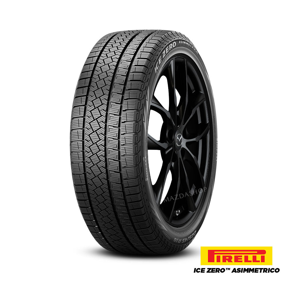 17 Inch M011 (Gloss Black) Pirelli Ice Zero Asimmetrico Tire