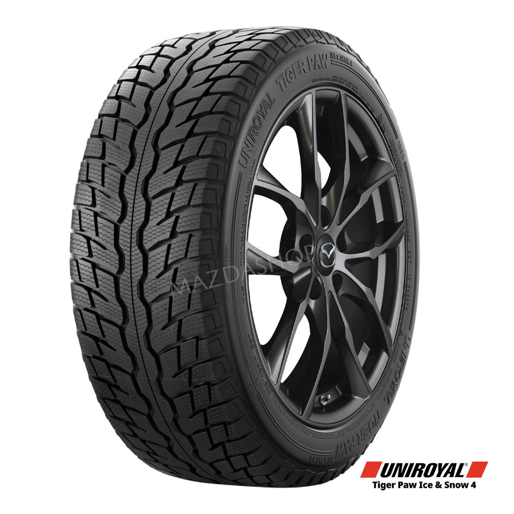 17 Inch M011 (Gloss Gunmetal) Uniroyal Tiger Paw Ice & Snow 4 Tire