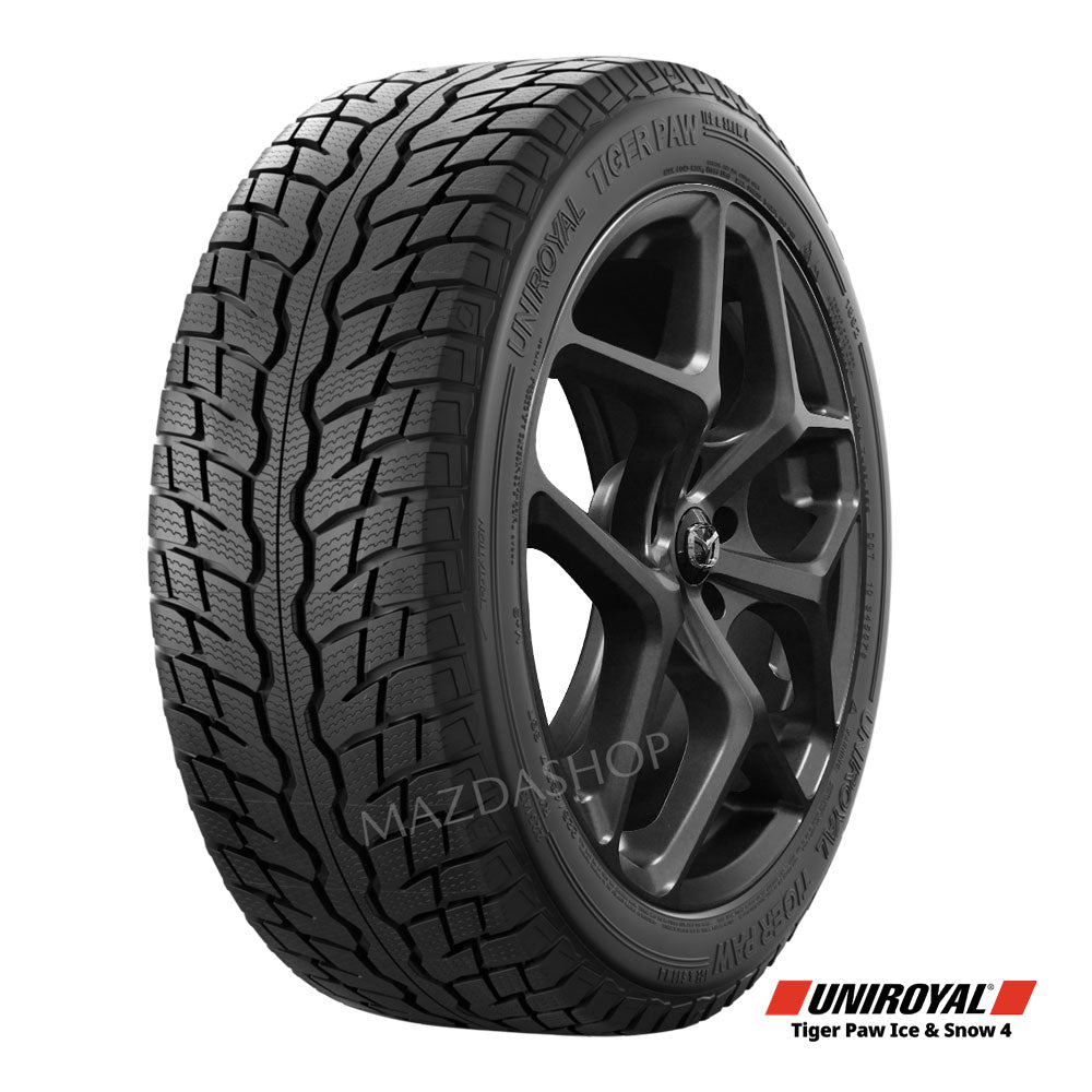 18 Inch M012 (Matte Gunmetal) Uniroyal Tiger Paw Ice & Snow 4 Tire
