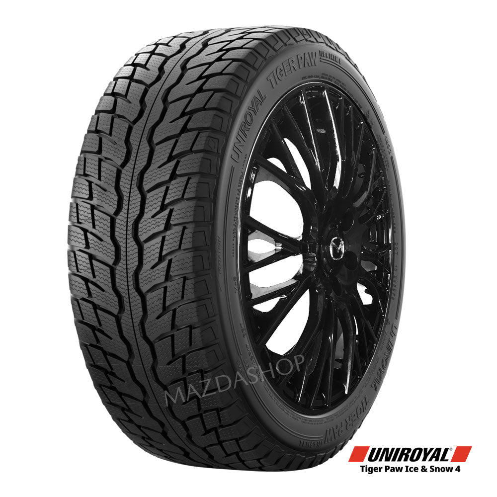 17 Inch M015 (Metallic Black) Uniroyal Tiger Paw Ice & Snow 4 Tire