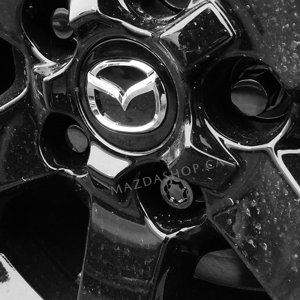 Wheel Locks in Gloss Black (17mm & 21mm) | Mazda