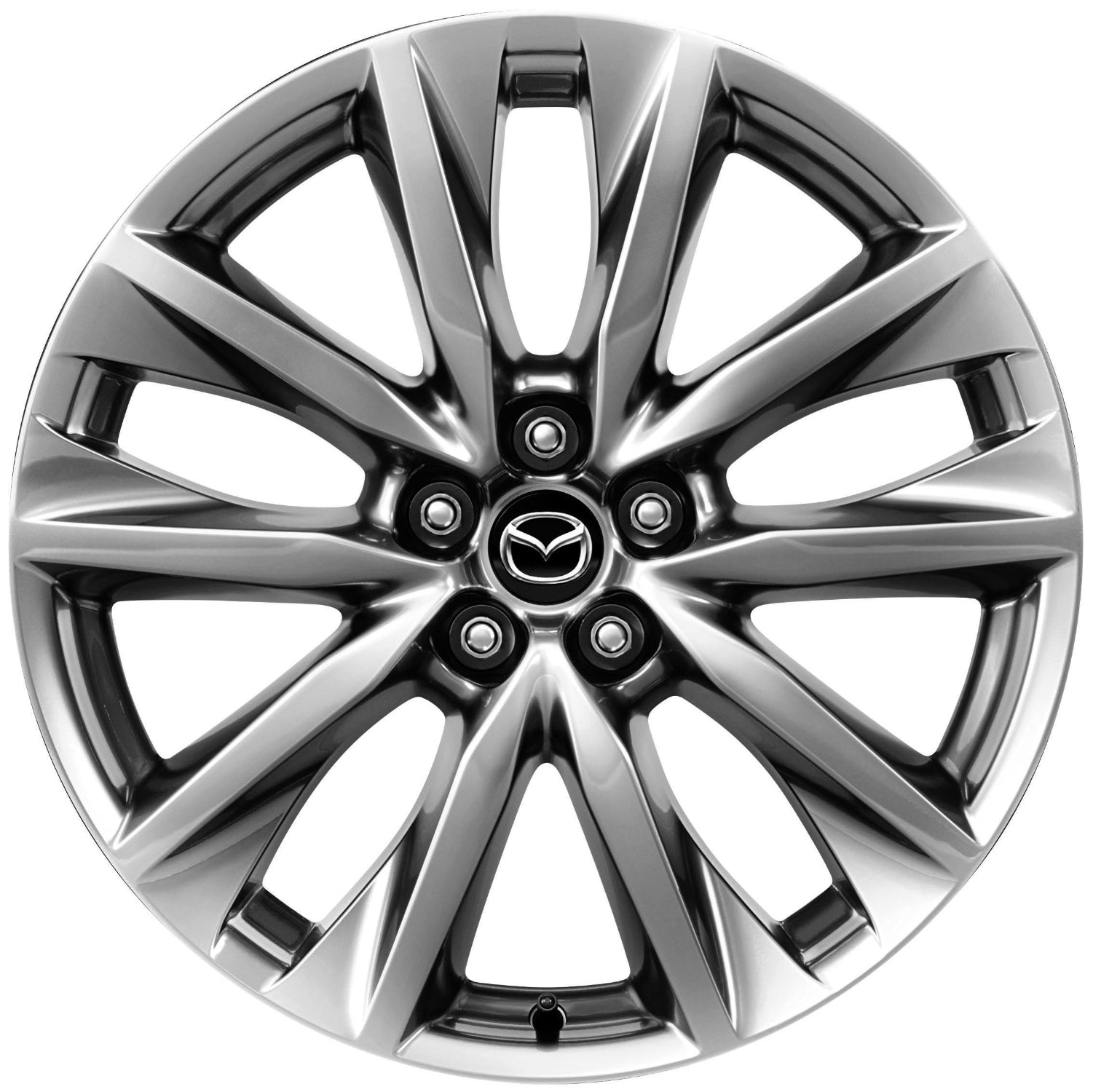 Mazda CX-9 OEM Alloy Wheel (Silver Metallic) — 20" | Mazda CX-9 (2016-2020))