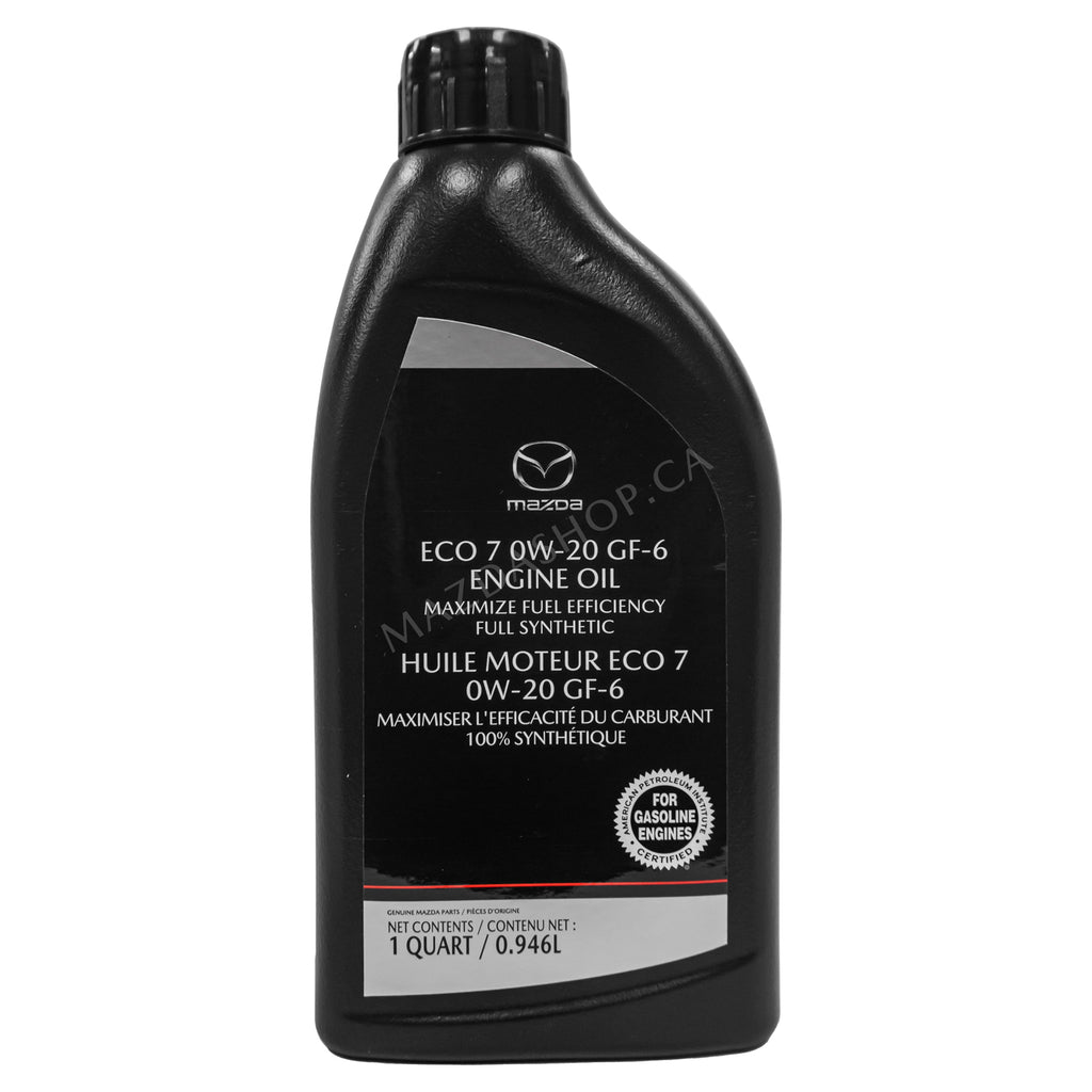 Engine Oil, Full Synthetic (GF-6, ECO 7) | Mazda (SAE 0W-20