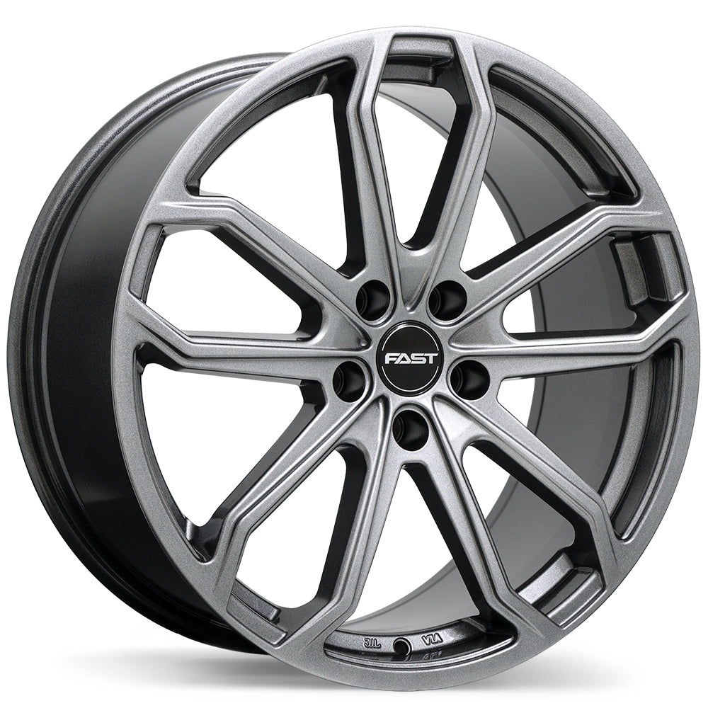 Jante en alliage Fast Wheels IMPRESSION (noir lustré) — 17", 18", 19", 20"
