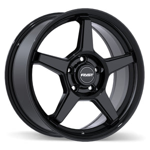 Fast Wheels FLAIR Alloy Wheel (Gloss Black) — 15", 16", 17"