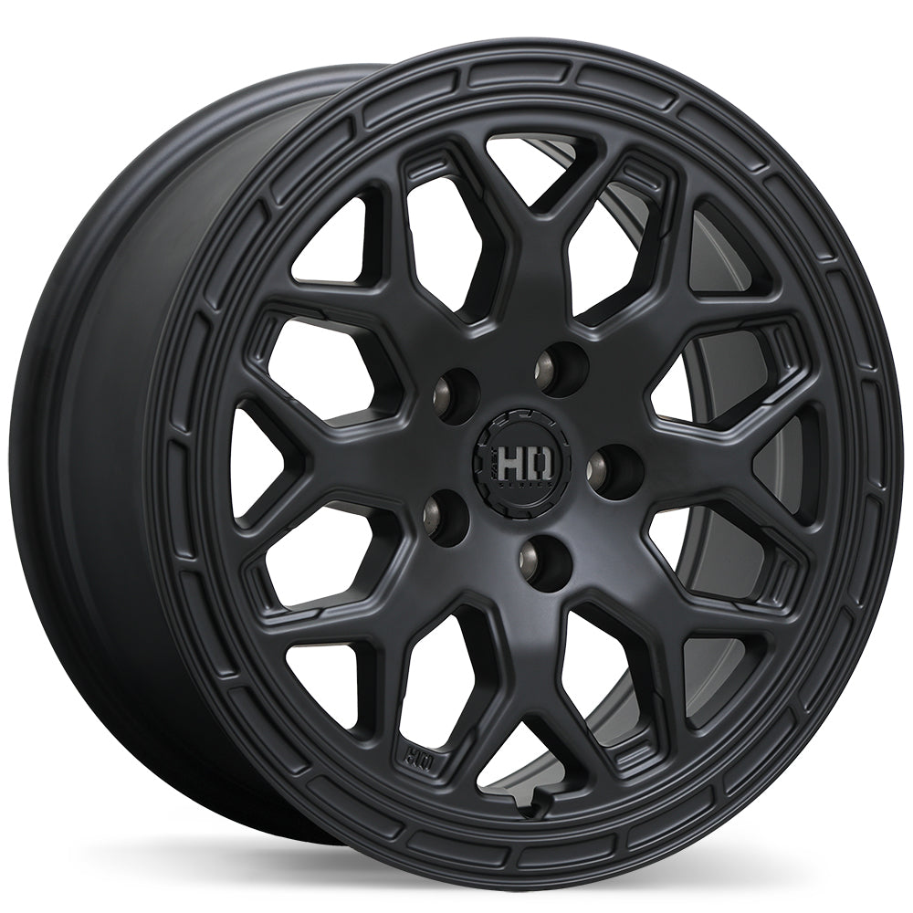 Jante en alliage Fast Wheels TEMPEST (noir satiné) — 16", 17", 18", 19", 20"