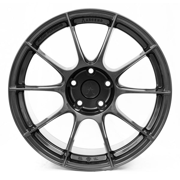 ASCEND Wheels FR02 - GINZA Alloy Wheel (Gunmetal) — 18