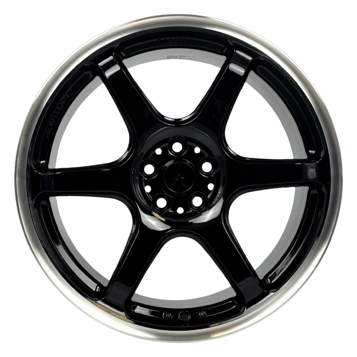 ASCEND FR04 AKINA in Gloss Black Machined Edge