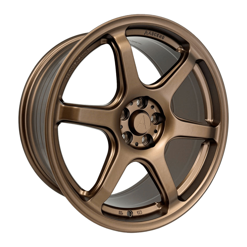 ASCEND Wheels FR04 - AKINA Alloy Wheel (Satin Bronze) — 18