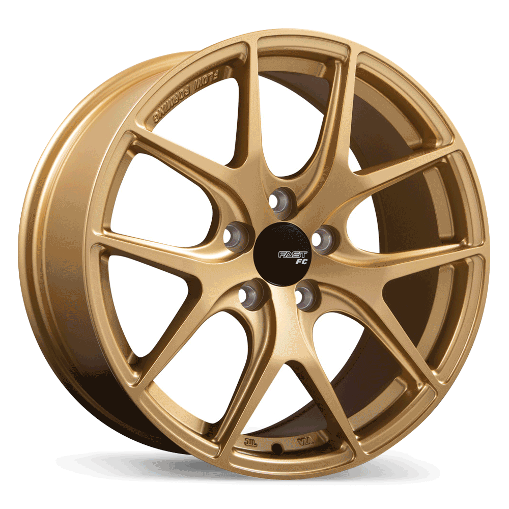 Fast Wheels FC04 Alloy Wheel (Gold) — 17", 18"
