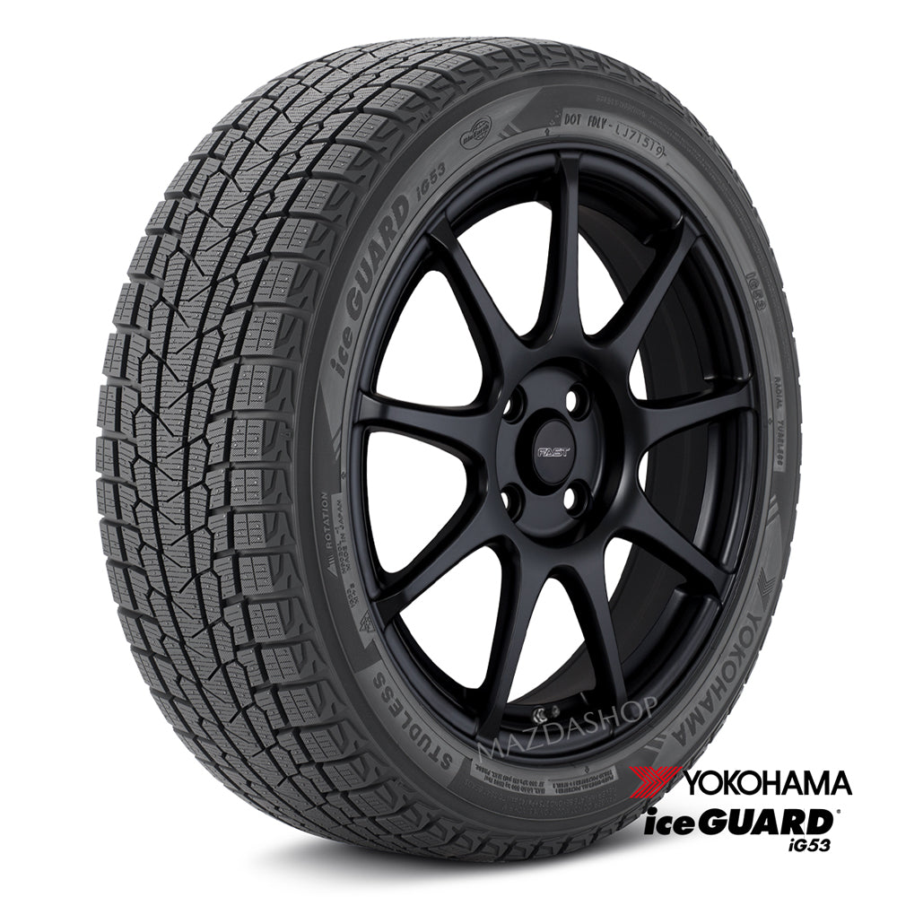 Fast Wheels ORBIT in 16" Without TPMS Sensors (2016-2017) Yokohama iceGUARD iG53 Tire