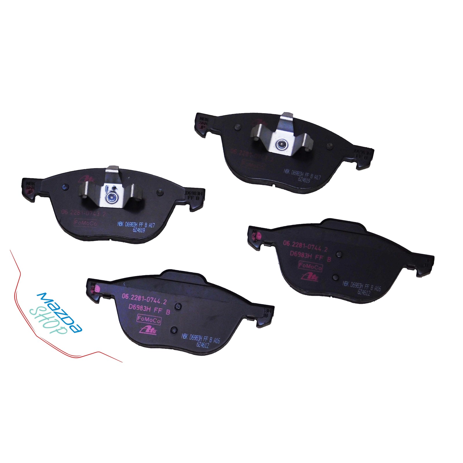 Front Brake Package: Pads, Rotors & Attachment Kit | Mazda CX-5 (2013-2016)