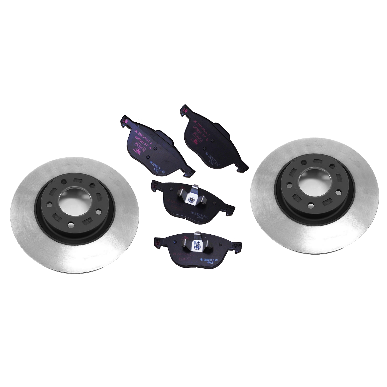 Rear Brake Pads And Rotors Set For Mazda CX-9 3.5/3.7 V6 2007-2016 (HP)