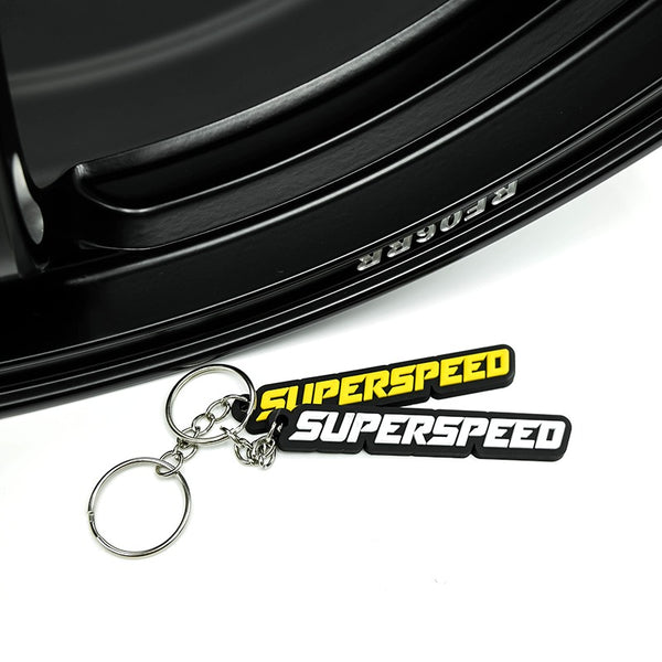 Keychain, 3D Logo | Superspeed Wheels - MazdaShop | Genuine Mazda
