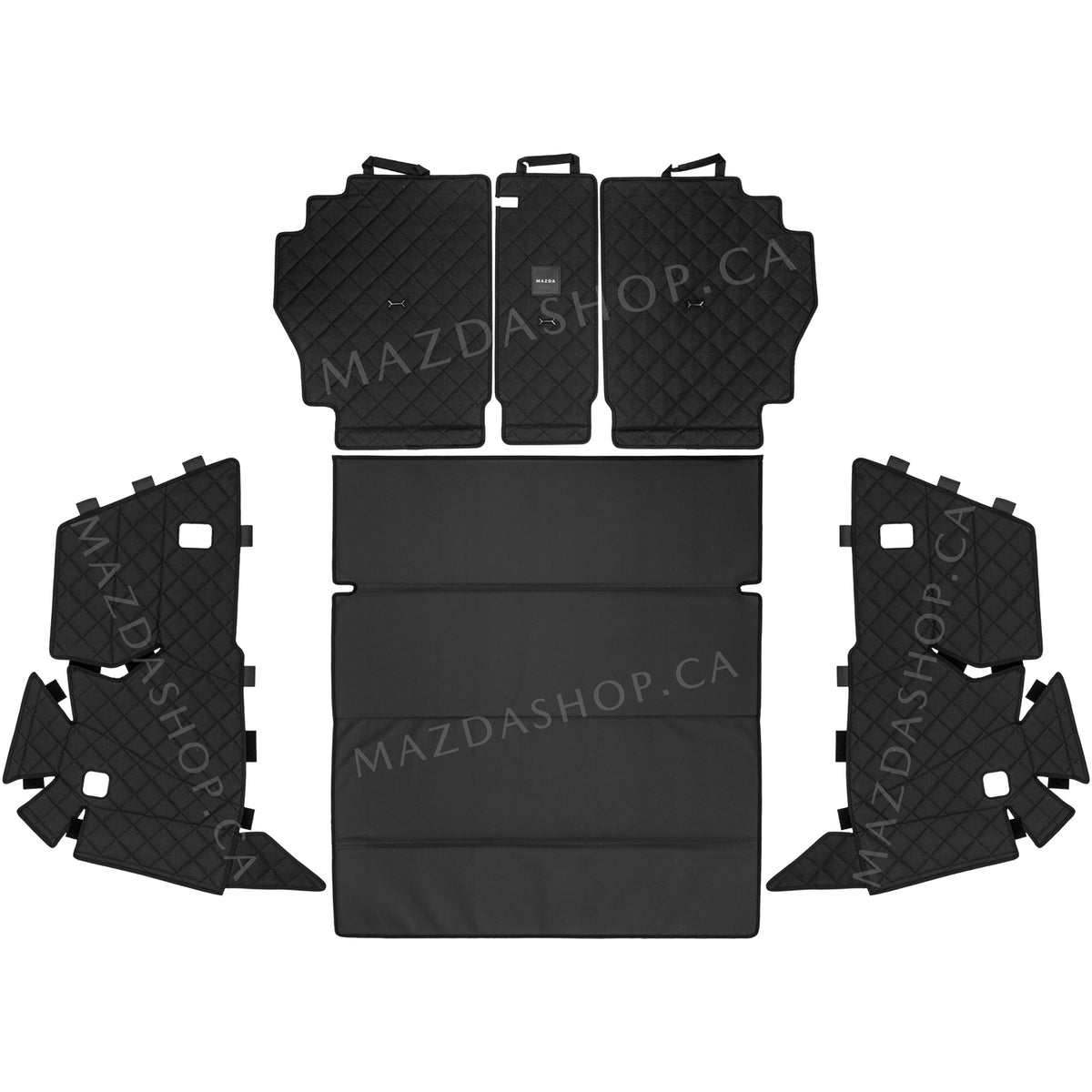 Tapis de coffre, matelassé avec protection de dossier | Mazda CX-5 (2026)