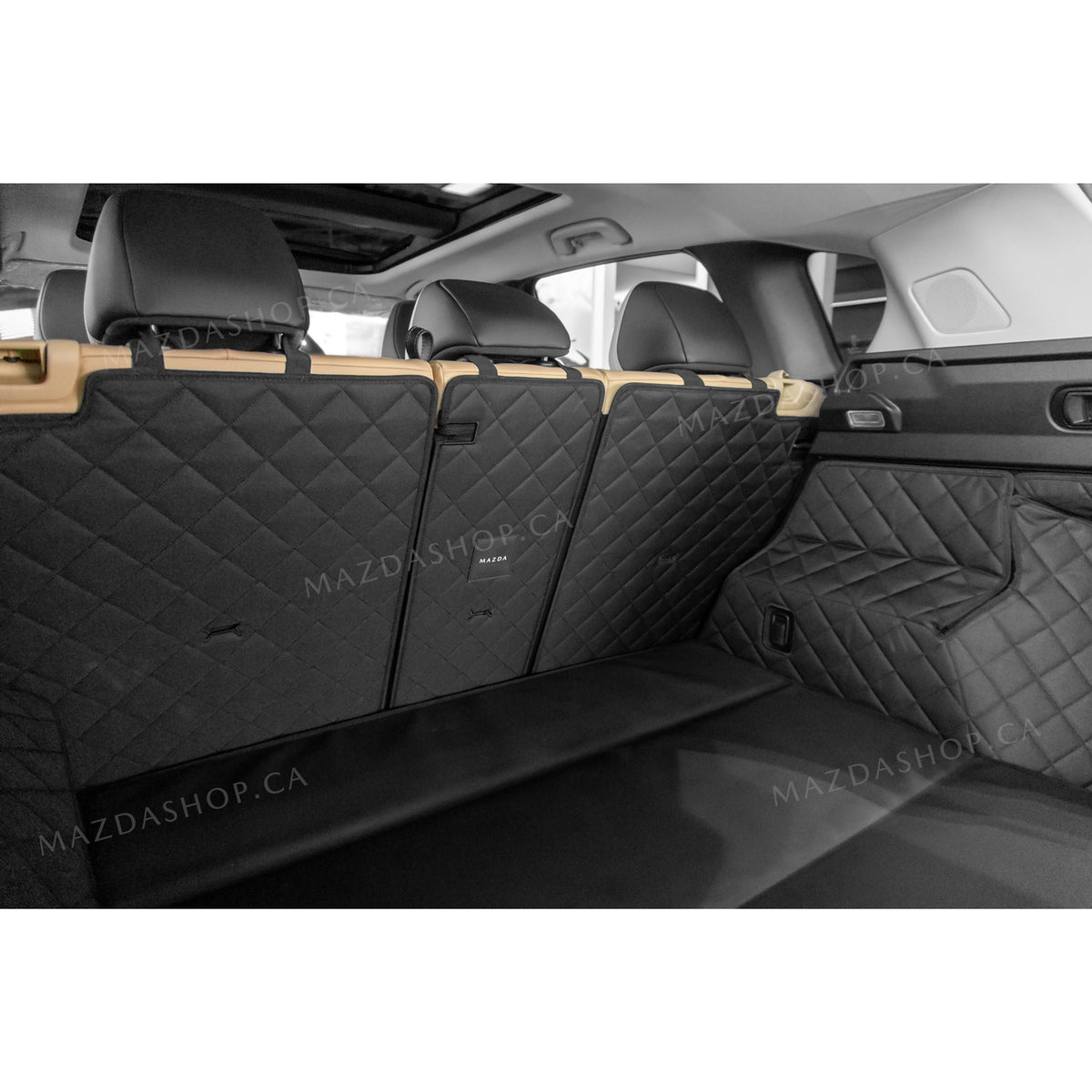 Tapis de coffre, matelassé avec protection de dossier | Mazda CX-5 (2026)