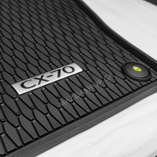 All-Weather Floor Mats | Mazda CX-70 (2025) - MazdaShop | Genuine