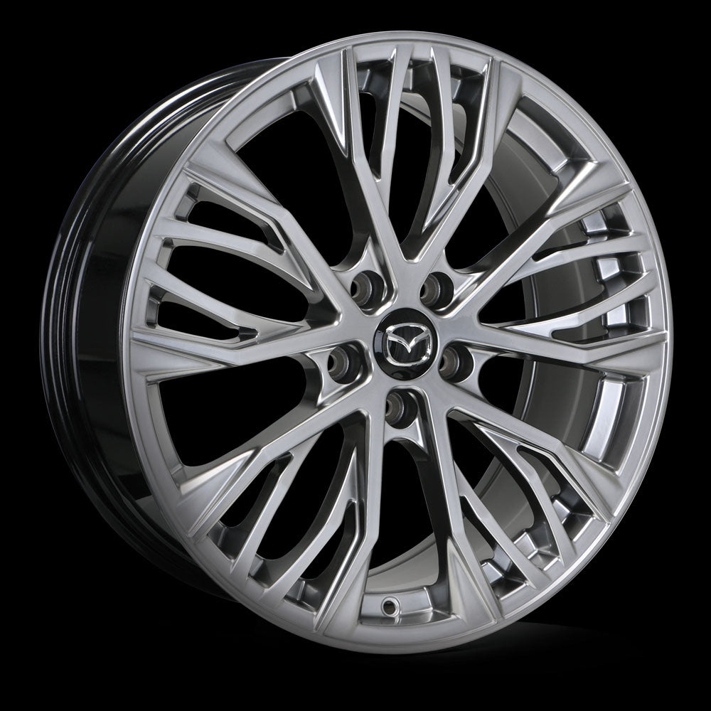 Mazda M014 Alloy Wheel (Dark Hyper Silver) — 18", 19" | Full Set of Four [BLEMISHED]
