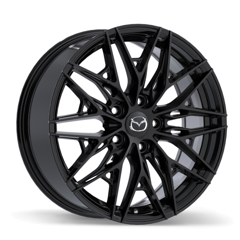 Mazda M016 Alloy Wheel (Metallic Black) — 17", 18", 19", 21"