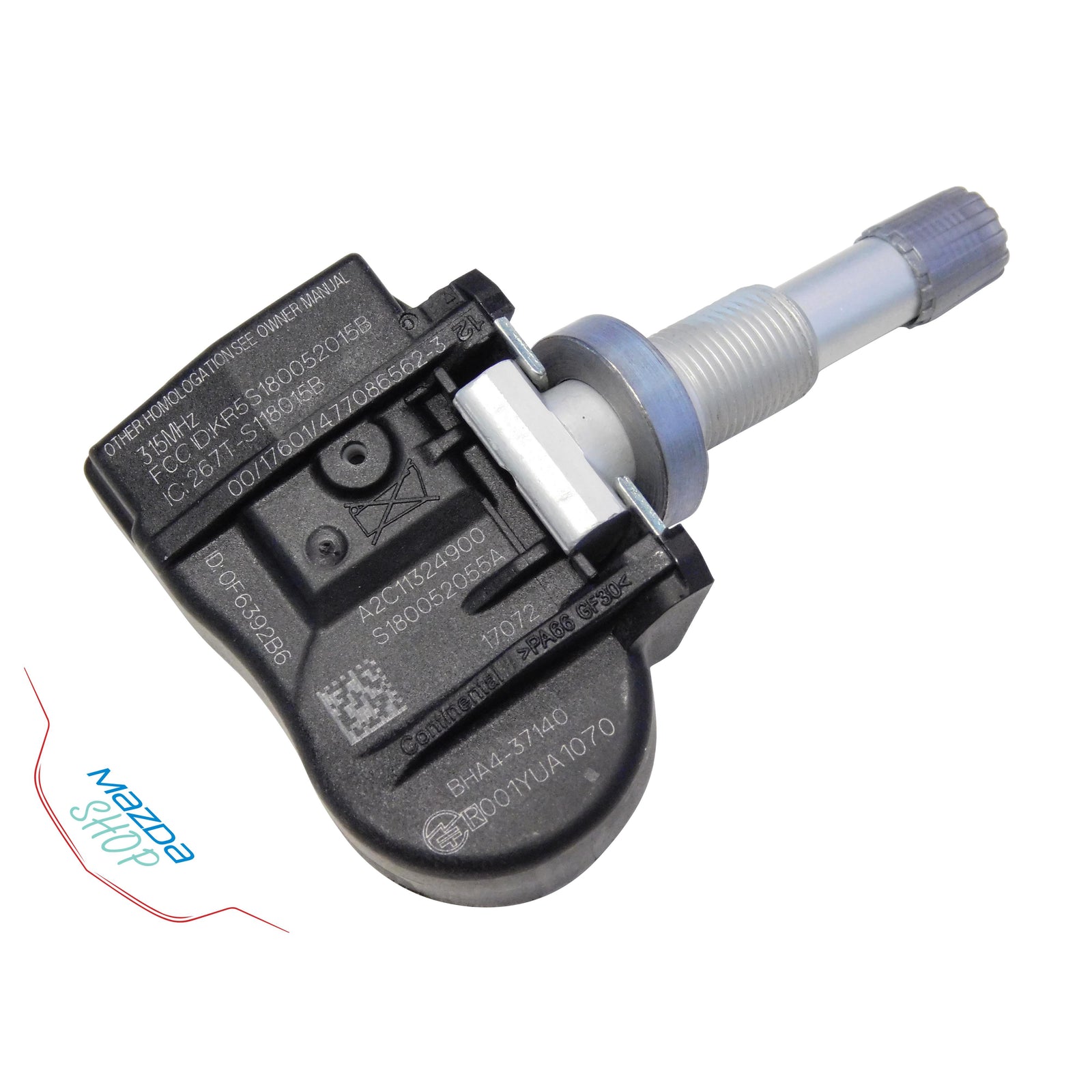 Mazda Tire Pressure Monitoring Sensor & Fastening Nut (TPMS) | Mazda2 (2011-2014)