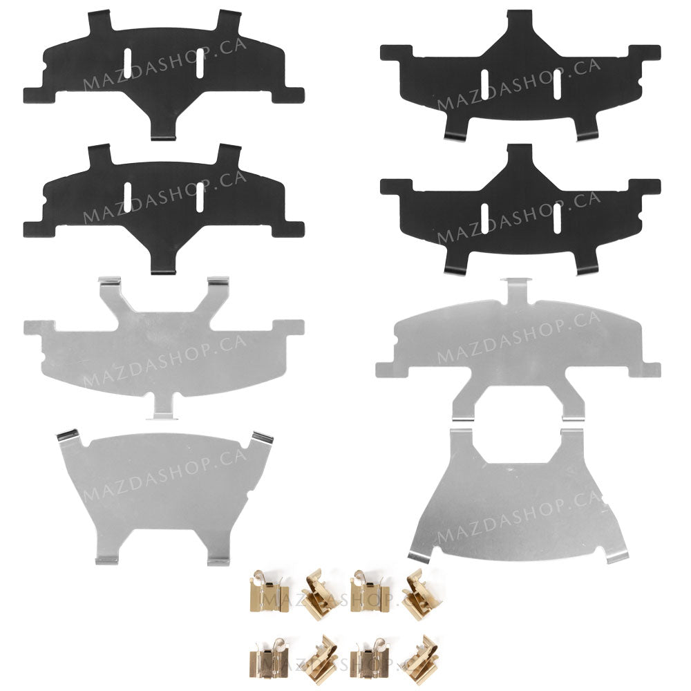 Brake Package, Front: Pads, Rotors & Attachment Kit | Mazda MX-5 (2016-2024)