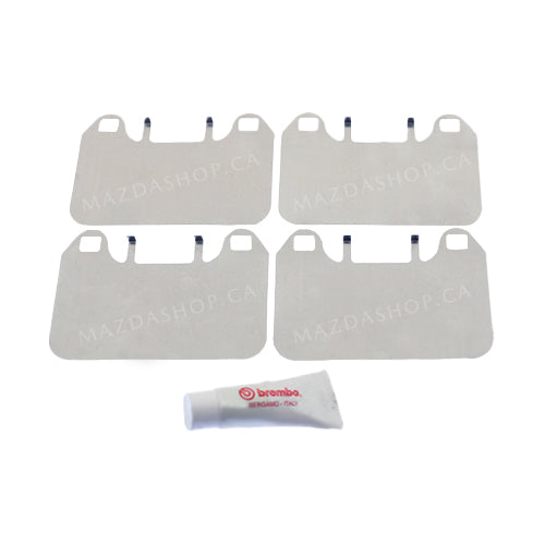 Brake Package, Front: Pads, Rotors & Attachment Kit | Mazda MX-5 (2016-2024)