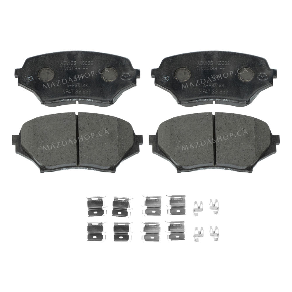 Brake Package, Front: Pads, Rotors & Attachment Kit | Mazda MX-5 (2006-2015)