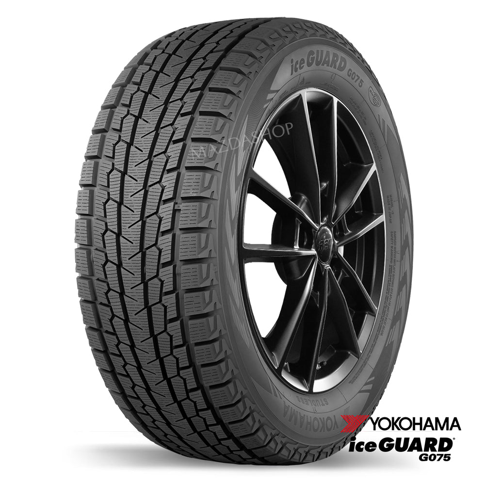 17 Inch OE+ REV (Matte Black) Yokohama iceGUARD G075 Tire