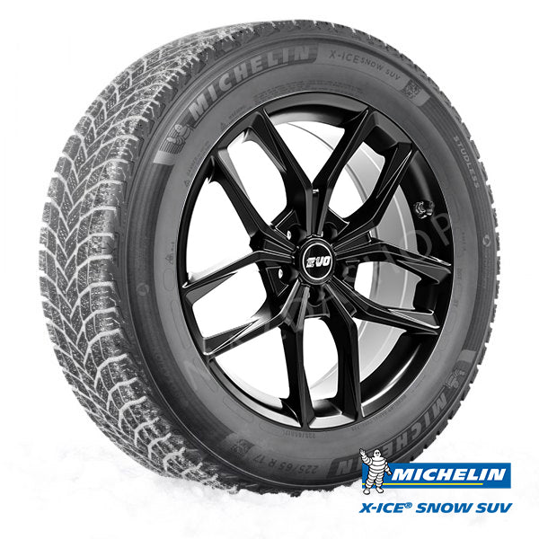 17 Inch OE+ EVO (Matte Black) Michelin X-Ice Snow SUV Tire