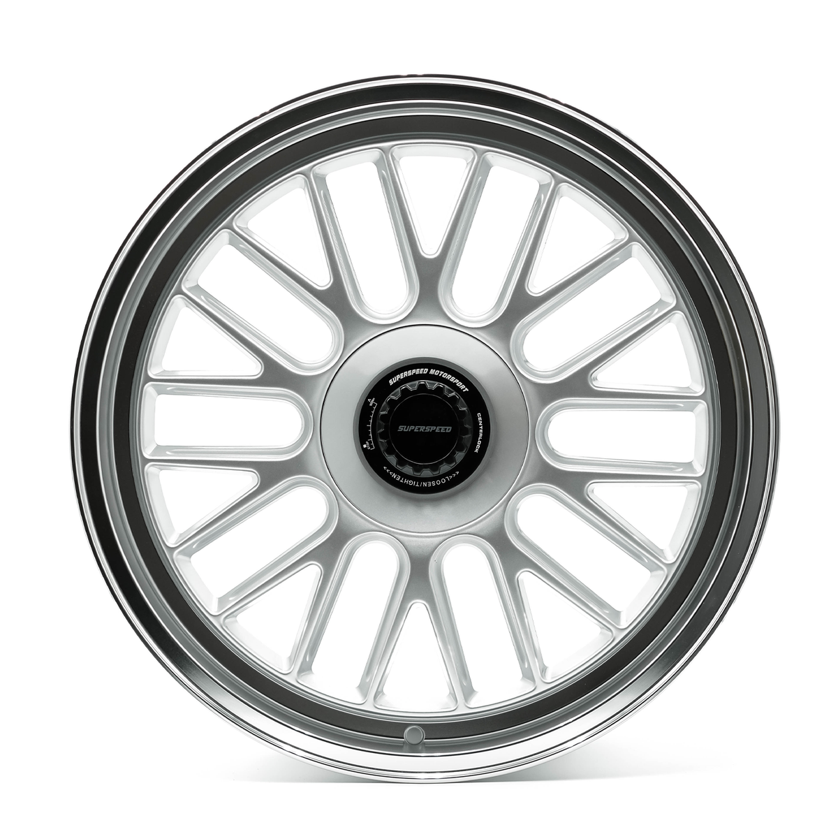 Superspeed FlowForm RF01 NEO Alloy Wheel (Machined Lip Silver) — 18", 19"