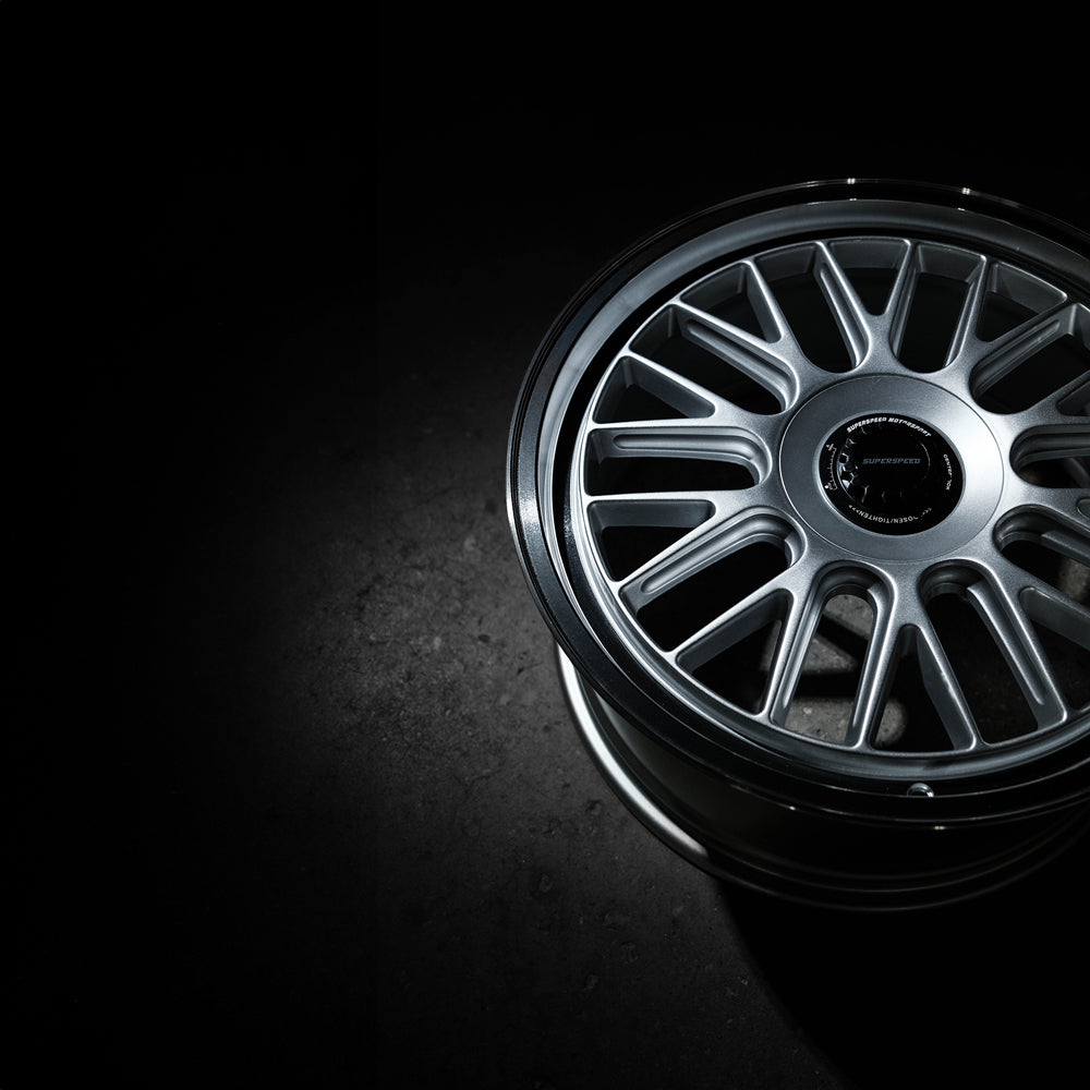 Superspeed FlowForm RF01 NEO Alloy Wheel (Machined Lip Silver) — 18", 19"