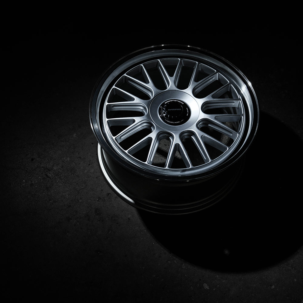 Superspeed FlowForm RF01 NEO Alloy Wheel (Machined Lip Silver) — 18", 19"