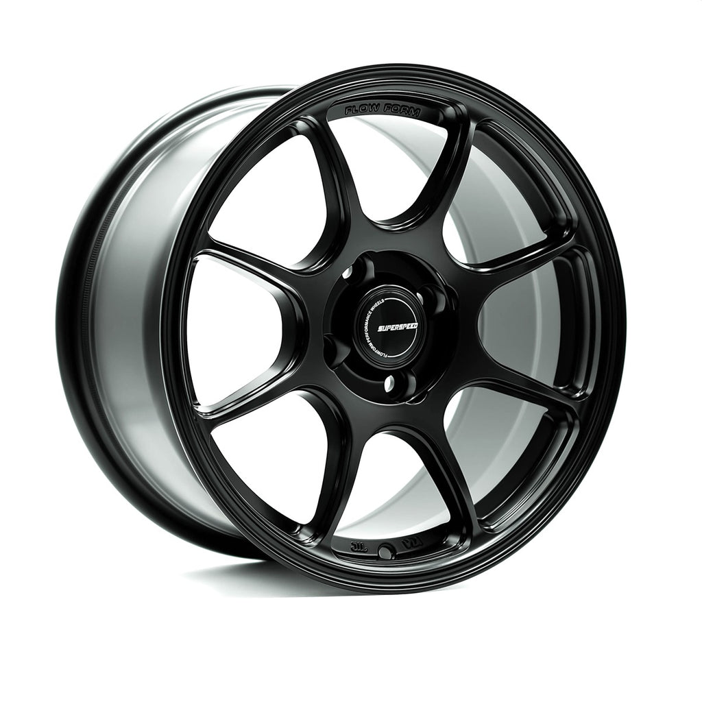 Superspeed FlowForm RF03RR Alloy Wheel (Matte Black) — 15