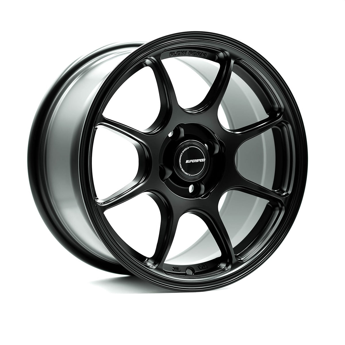 Superspeed FlowForm RF03RR Alloy Wheel (Matte Black) — 15"