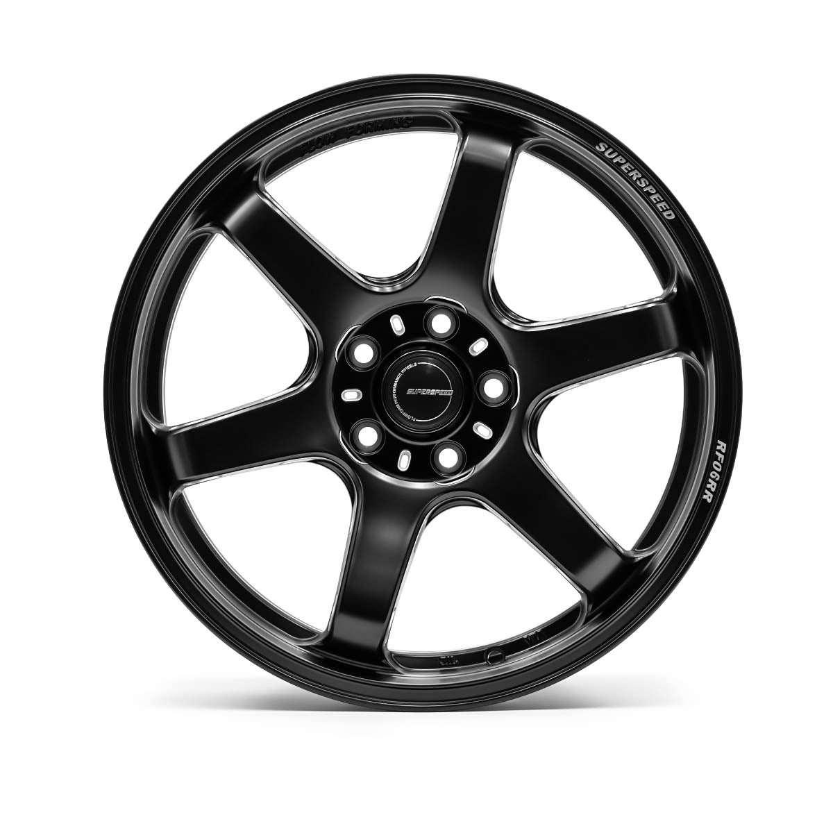 Superspeed FlowForm RF06RR Matte Black 18"×8.5", +40mm