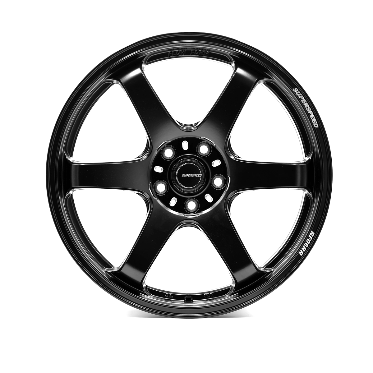 Superspeed FlowForm RF06RR Matte Black 19"×8.5", +35mm