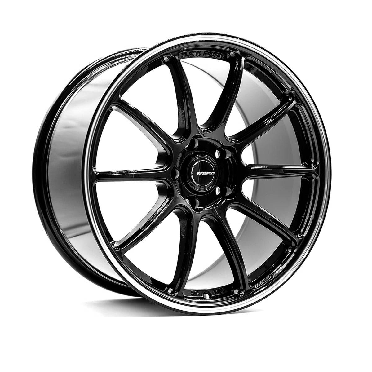 Superspeed FlowForm RF03RR Alloy Wheel (Machining Black) — 18"